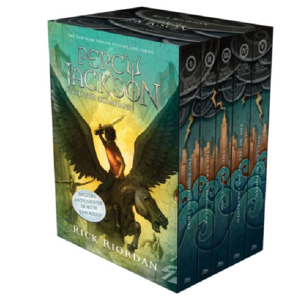 Percy Jackson and the Olympians Boxed Set by Rick Riordan paperback